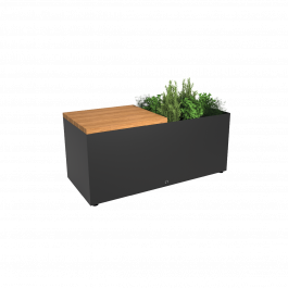 OFYR Herb Garden Bench Black kopen